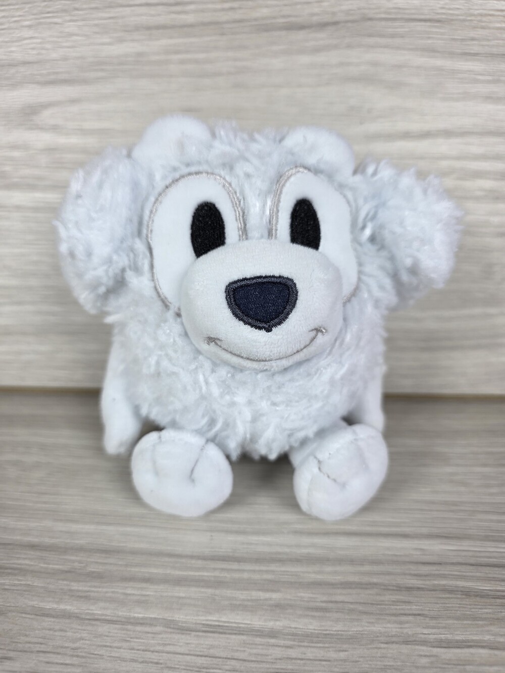 Bluey Plush Dog by Moose Toys 5" Character Stuffed Animal White Curly SU35
